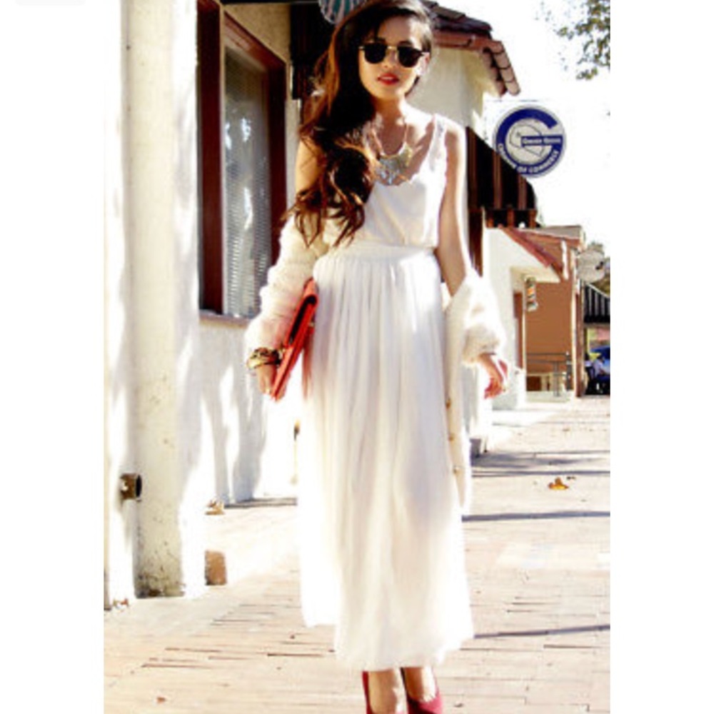 *SOLD* American Apparel Chiffon Maxi Skirt